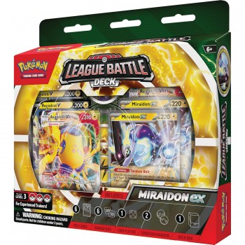 Pokémon TCG: Miraidon ex League Battle Deck kortų kaladė